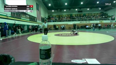 120 lbs Cons. Round 3 - Dominic Garcia, Schurr vs Jayden Rivera, El Dorado