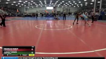 145 lbs Champ. Round 1 - Aaron Turner, Great Bridge vs Nicholas Marck, Lightridge High School