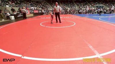 40 lbs Consi Of 8 #2 - Valeria Gutierrez, Wolf Pack Wrestling Club TX vs Layelle Schadt, Big Game Wrestling Club