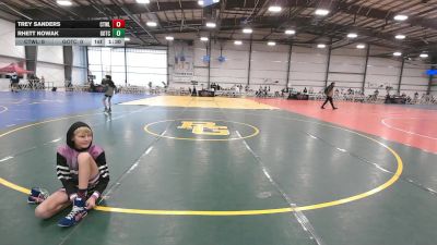 48 lbs Round 1 - 9:00am Saturday - Trey Sanders, CTWHALE vs Rhett Nowak, Gotcha
