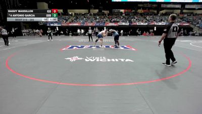 285 lbs Champ. Round 2 - Daguy Massillon, Keiser vs 6 Antonio Garcia, Corban