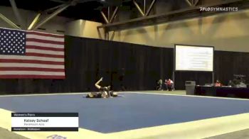 Kelsey Schaaf - Women's Pairs, Paramount Acro - 2021 USA Gymnastics Championships