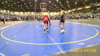 95 lbs Round Of 16 - Bridger Olsen, Syracuse Wrestling Club (Utah) vs Roman Lopez, Coalinga Roughnecks