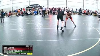 110/115 Round 2 - John (Jack) Weslow Iii, Dundee Middle School vs Eric Larson, Beaverton High School