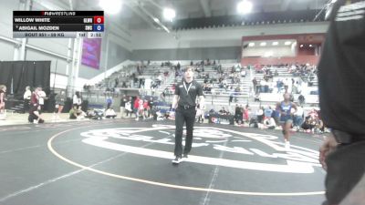 59 kg 5th Place Match - Willow White, Gladiator Wrestling vs Abigail Mozden, Samurai Wrestling Club