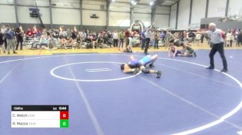 138 lbs Consi Of 4 - Carson Welch, Coast Wrestling vs Riley Mazza, Thunder Mountain WC