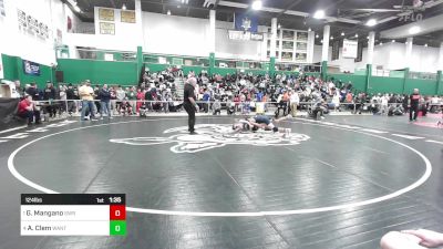 124 lbs Semifinal - Gavin Mangano, Shoreham-Wading River vs Anthony ...