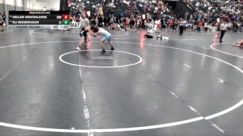 120 lbs Champ. Round 1 - Eli Mondragon, Las Animas vs Kellen Krivohlavek, Big Red Wrestling