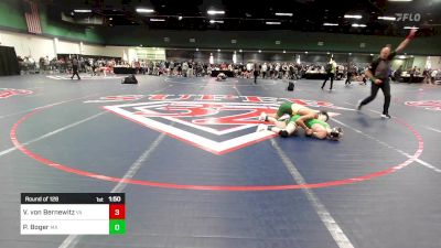 106 lbs Round Of 128 - Vince Von Bernewitz, VA vs Penn Boger, MA