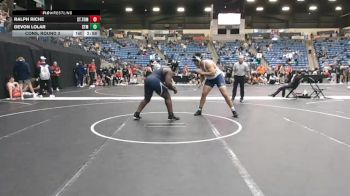 285 lbs Cons. Round 3 - Devon Lolar, University Of Saint Mary (KS) vs Ralph Riche, St. Thomas University