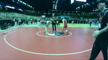 115 lbs Cons. Round 2 - Brielle Smith, North Bay Haven vs Briley O`Keefe, Conroe The Woodlands