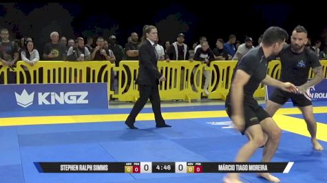 Márcio Tiago Moreira vs Stephen Ralph Simms 2025 Pan IBJJF Jiu-Jitsu No-Gi Championship