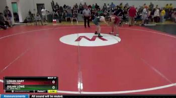 126 lbs Round 1 - Julian Lowe, St. John Paul II vs Logan Hart, East Limestone