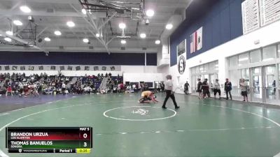 285 lbs Cons. Round 5 - Brandon Urzua, Los Alamitos vs Thomas Banuelos, Sonora