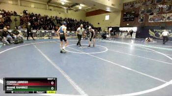 106 lbs Champ. Round 1 - Shane Ramirez, Norco vs Corbin Abrego, Citrus Valley