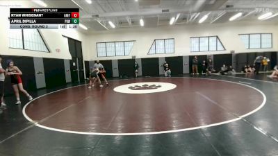 95-101 lbs Cons. Round 3 - Ryan Whisenant, Greybull MS vs April Dipilla, Powell Middle School
