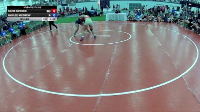 155 lbs Katie Snyder, South Dakota Gold vs Haylee McGrew, Iowa
