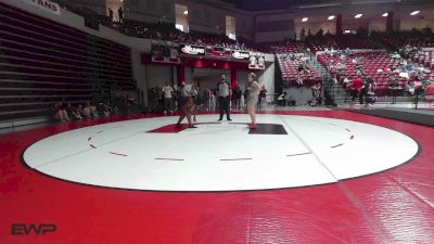 190 lbs Rr Rnd 1 - Jayla Jones, Tulsa Union Girls vs Anna Toumbs, Marlow High School Girls