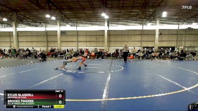 66 A Round 4 - Kyler Blaisdell, Brothers Of Steel vs Brooks Pingree, All In Wrestling Academy