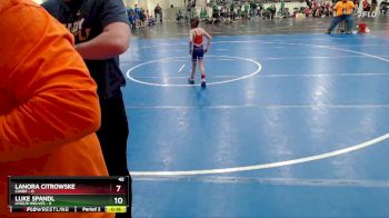 50 lbs Placement (4 Team) - Vincent Warzecha, LPGE/B Wolves vs Harrison Citrowske, Canby