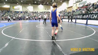 105 lbs Consi Of 16 #2 - Callum Exline, South Tahoe High School vs Jayden Preston, Live Training