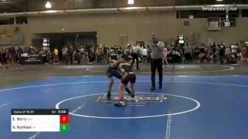 76 lbs Consolation - Eli Berry, USA Gold vs Garrett Runhaar, 3f