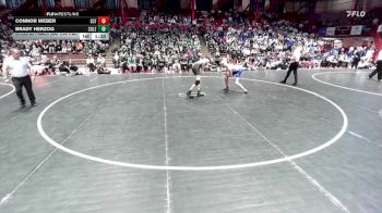 150 lbs D1/d2/d3 Finals (sat 3:00 P.m.) - Brady Herzog, Coleman vs Connor Weber, Saint Croix Falls