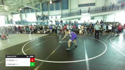 190 lbs Consi Of 8 #1 - Xander Horak, Ranger vs John Konradi, Escalon WC