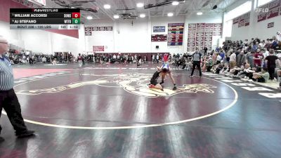 120 lbs Semifinal - William Accorsi, Somers vs AJ Stefano, Waterford