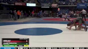 Champ. Round 2 - Aiden Guy, Fontainebleau vs Donnie Middleton, Baton Rouge