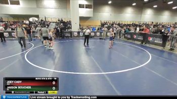 78 lbs Quarterfinal - Joey Cady, MN vs Jaxson Boucher, MI