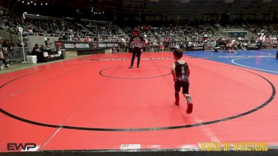 37 lbs Quarterfinal - Jayce Crisman, Salem Elite Mat Club vs Baxter Sellers, Salina Wrestling Club