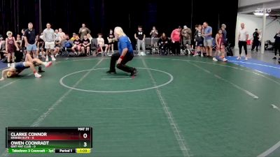 76 lbs Round 6 (8 Team) - Owen Coonradt, Grit Mat Club vs Clarke Connor, Kraken Elite