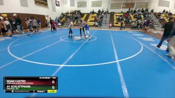 120 lbs Cons. Semi - Sy Schlattmann, Greybull MS vs Noah Castro, Shoshoni Junior High School