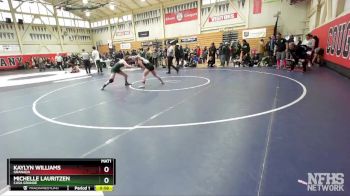 125 (127) 7th Place Match - Michelle Lauritzen, Casa Grande vs Kaylyn Williams, Granada