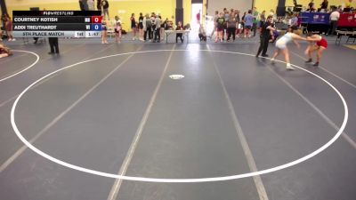 155 lbs 5th Place Match - Courtney Kotish, MN vs Addi Treuthardt, WI