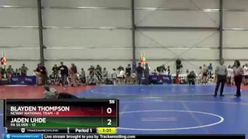 56 lbs Round 2 - Jaden Uhde, PA Silver vs Blayden Thompson, NCWAY National Team