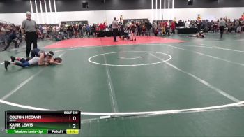 100 lbs Round 3 - Kaine Lewis, XENI vs Colton Mccann, BVHS