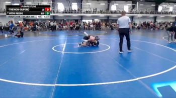 Silver 149 lbs Cons. Round 2 - Otto Reese, North Iowa Area Community College vs Trevion Gilford, Augustana (IL)