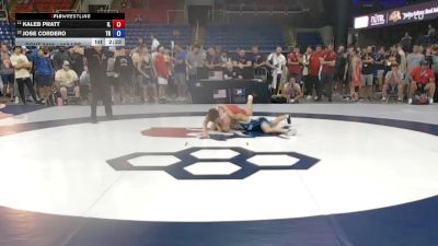 113 lbs Champ. Rd Of 32 - Kaleb Pratt, IL vs Jose Cordero, TN
