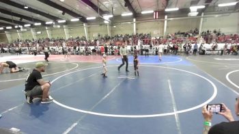 40 lbs 5th Place - Mason Cantu, West Las Vegas Junior Wrestling vs Tierra Fasthorse, Badlands WC