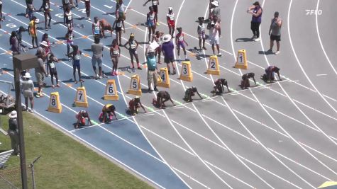 Youth Girls' 100m, Semi-Finals 1 - Age 10