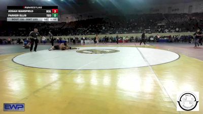 Round Of 32 - Josiah Mansfield, McAlester vs Parker Ellis, Yukon