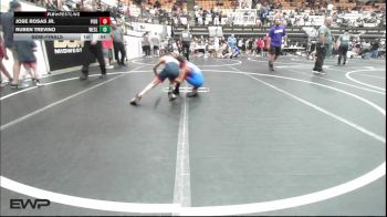 55 lbs Semifinal - Jose Rosas Jr., Piedmont vs Ruben Trevino, Wesley Wrestling Club