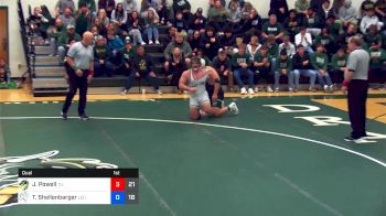 285 lbs Dual - Tyler Shellenbarger, Lake Erie College vs Jake Powell, Tiffin University