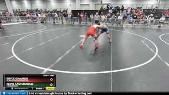 138 lbs Cons. Round 4 - Bryce Edwards, Murphysboro Wrestling vs Kevin Kasperowski, Connecticut