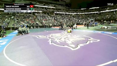 106-2A 3rd Place Match - Stockton Sharon, Fowler vs Emilio Vallejos, Rocky Ford