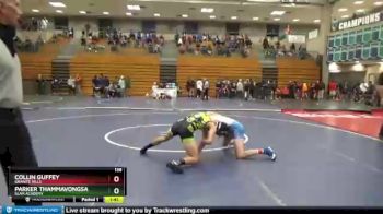 138 lbs Champ. Round 3 - COLLIN GUFFEY, Granite Hills vs Parker Thammavongsa, Slam Academy