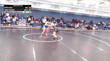 155 lbs Round 2 - Anna Brandt, Kearney vs Kaiya Hall, Sedgwick County/Fleming Girls