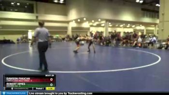 120 lbs Round 6 (10 Team) - Dawson Finucan, Land O` Lakes Wild Things vs Robert Himes, Brevard FCA